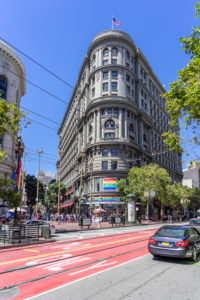 Historic Architecture, Market Street, Downtown, San Francisco, California, USA Historic Architecture, Market Street, Downtown, San Francisco, California, USA